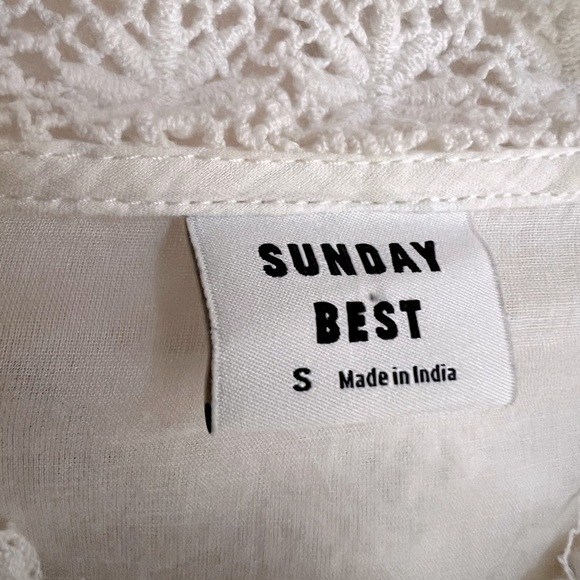 Aritzia White Lace Mini Dress - Picture 8 of 9